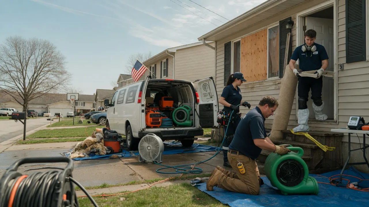 Water Damage Restoration in Maple Hill, KS near me